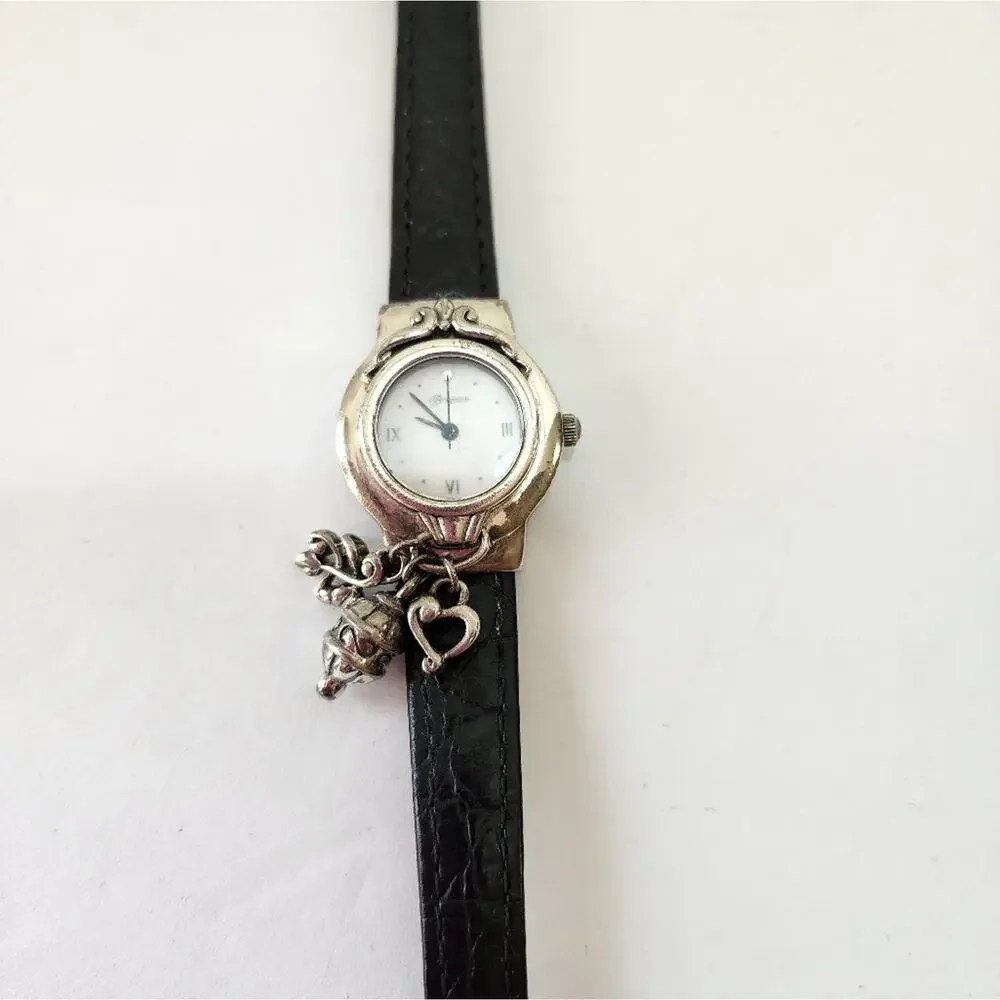Brighton‎ Vintage Leather Band Charm Watch